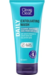 Clean and Clear Exfoliating Daily Wash, 150ml (4 pack)