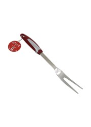 Ascot Cooking Fork Silver And Red