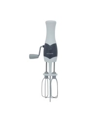 Actionware Stainless Steel Hand Beater White And Grey