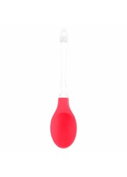 Home Pro Silicone Head Baking Spoon Red