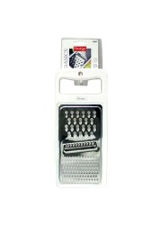 Prestige Basics 3-Way Flat Grater PR54047 Silver And White