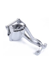 Generic Upgrade Stainless Steel Manual Juicer - Detachable &amp; Easy Clean, Alloy Fruit Hand Squeezer- Adjustable, Heavy Duty Fruit Press Squeezer For Lemon Orange Pomegranate Etc
