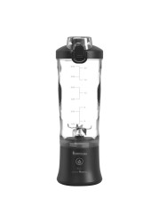 Home Pro Blendpro Max 6 Blades Portable Blender Black 600ml