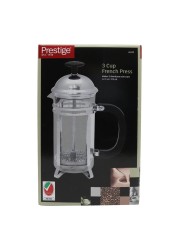 Prestige 3 Cups French Press Clear 375ml