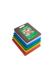 National Professional Cutting Board Medium Assorted 410x250x20mm