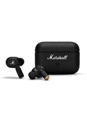 Marshall Motif Ii ANC - True Wireless Active Noise Cancelling Bluetooth Headphones, Earbuds, 30 Hours Playtime, Black