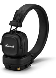 Marshall Major IV Headphones With Mic Bluetooth Wireless Over-Ear 80H Battery Backup Black