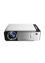 Generic-LCD T6 Smart Wifi Projector Support 1080p HD LED Portable Mini Projector Video For Home Theater Game Movie Cinema EU Plug