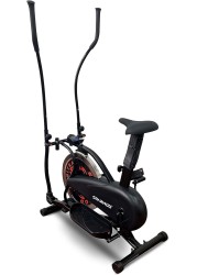 Sparnod Fitness SOB-11000 Dual Orbitrek Elliptical Cross Trainer Cum Exercise Cycle Machine