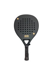 ACE Pickleball - Padel Tennis Racket Carbon Fiber High Grit Surface with EVA Core Paddle