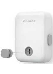 GorillaLine Retractable Clothesline Indoor Outdoor Clothes Line Heavy Duty Clothes Drying Laundry Line Wall Mounted Drying Rack Clothing Line
