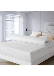 Vital Memory Foam (Visco) Mattress Topper Height Of 5 Cm With Removable Knitted Fabric Cover (King - 180 X 190)