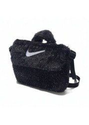 Nike حقيبة كروس بودي مزينة بالفراء 2025 من فئة البنات NK FX FUR CROSSBODY Shoulder Bag FZ1329-010