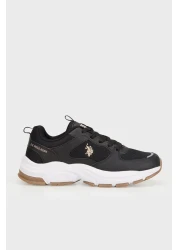 U.S. Polo Assn. حذاء رياضي أسود للأطفال
