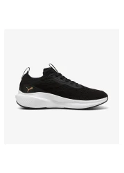 Puma حذاء رياضي مصمم بلونين أسود وذهبي بموديل Skyrocket Lite من Puma