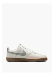 Nike Nike Men's Logo Detail Sneakers with Lace-Up Closure - COURT VISION LO SC