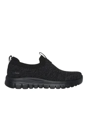Skechers 100693 -حذاء المشي الأسود BLK