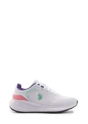 U.S. Polo Assn. U. S. Polo Assn101502086 PASIFIC WMN 4FX White Women's Running Shoes