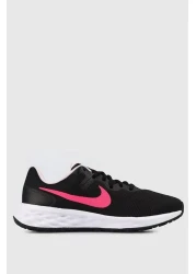 Nike حذاء الجري Revolution 6 (GS) DD1096-007 أسود للنساء