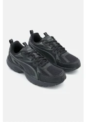 Puma Men Milenio Tech Lace Up Sports Shoes, Black