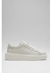 Lufian White Gage Men's Sneaker Shoes