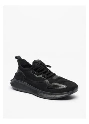 Oaklan by Shoexpress Panelled Lace-Up Sports Shoes