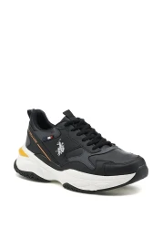 U.S. Polo Assn. أسود - US Polo Assn. حذاء سوليدار الرياضي للرجال