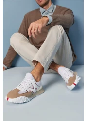 Yaya by Hotiç Beige Men's Sneakers