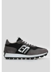 Lufian Arthur Black Men's Leather Sneakers