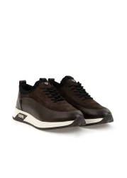U.S. Polo Assn. حذاء رياضي بني رجالي 50295247 -vr029