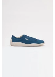 Vaneda V-Barefoot Comfort Linen Men's Shoes - Indigo Blue 1383