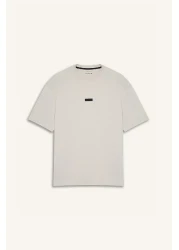 Defacto Defactofit Boxy Fit Crew Neck Printed Sportsman Short Sleeve T-Shirt D7365Ax25Sp