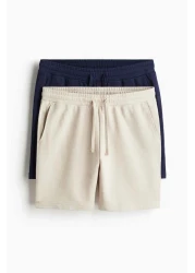 H&M 2-pack Regular Fit sweatshorts
