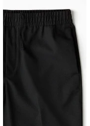 H&M بنطال تويل سليم فيت