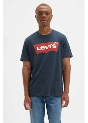 Levi's Men's Logo Navy Blue Tshirt 17783-0313