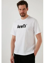 Levi's Men's Relaxed Fit White T-shirt A2082-0029