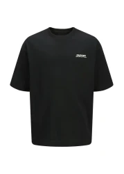 Jack & Jones Jorroxbury Ss Crew Neck Tee - Black Jnr 12275948