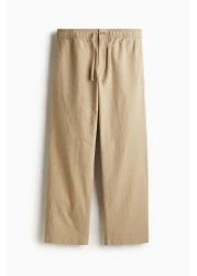 H&M Relaxed Fit Seersucker trousers