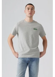 Levi's Men's Gray Relaxed Fit T-shirt A2082-0192