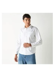 Lee Cooper Shirt with Long Sleeves and Button Placket
