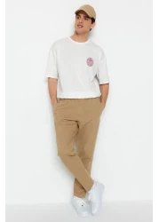 Trendyol Collection Gabardine Trousers - Camel Regular Fit TMNSS23PL00033