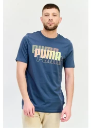 Puma Men Sportswear Fit Short Sleeve Outdoor T-shirt, Dark Grey