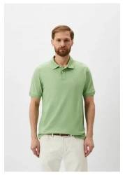 Boss Men's Green Polo Neck T-shirt