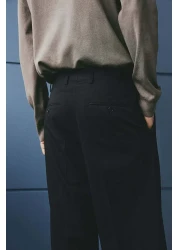 H&M Loose Fit Tailored Trousers