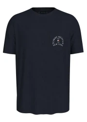 Tommy Hilfiger تي شيرت رجالي أزرق مقاس S/S