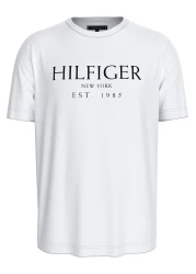 Tommy Hilfiger تي شيرت تومي هيلفيغر للرجال باللون الأبيض مقاس S/M
