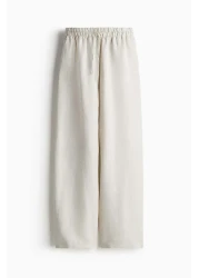 H&M Linen-blend trousers