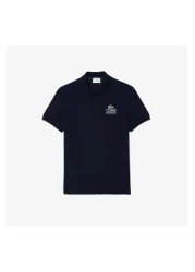 Lacoste تي شيرت رجالي باللون الكحلي
