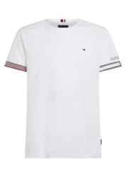 Tommy Hilfiger تي شيرت بأكمام العلم