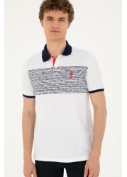 U.S. Polo Assn. Men's Regular Fit Polo Neck Navy Blue T-Shirt 50287103 -Vr033